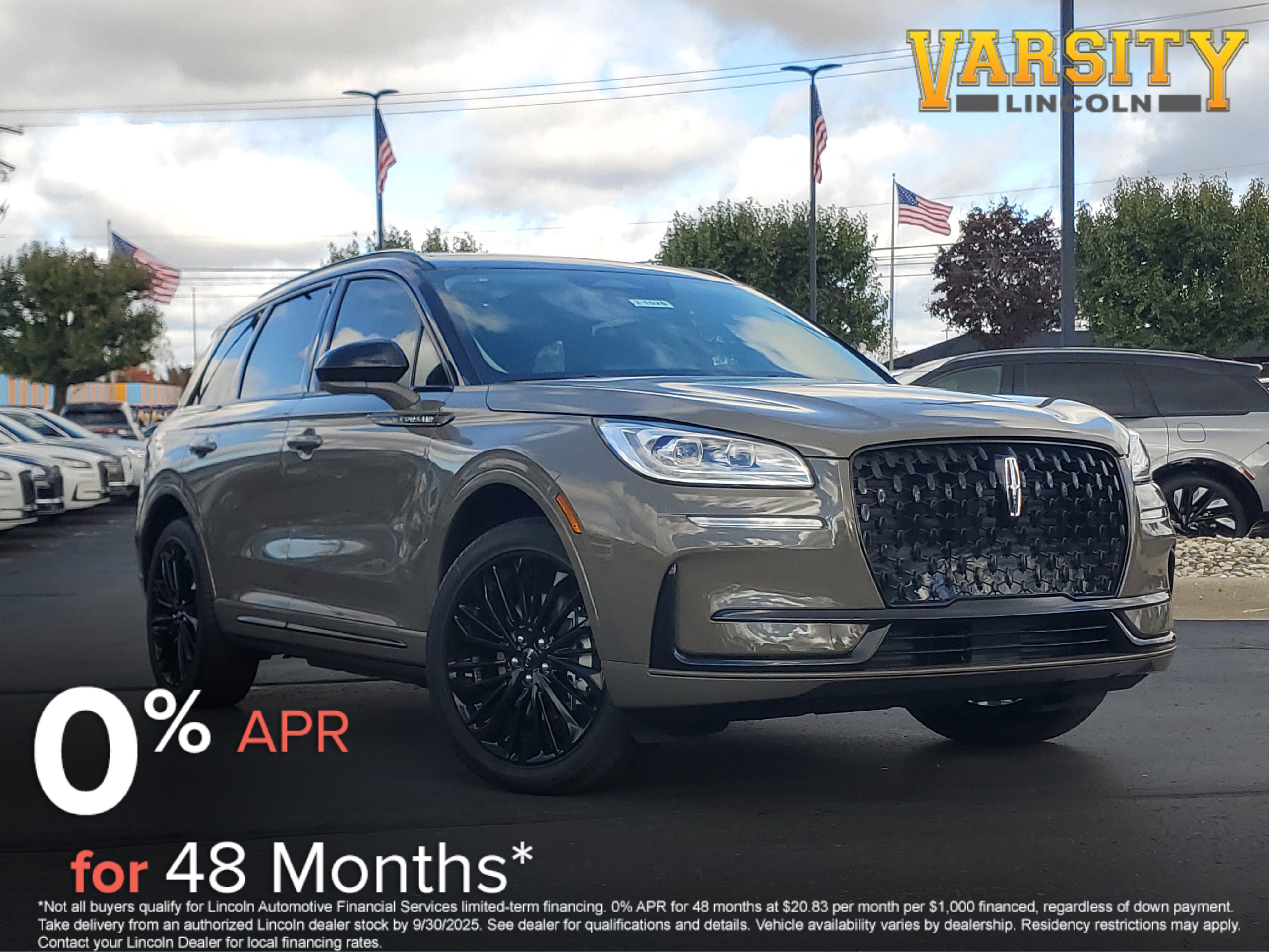 New 2025 Lincoln Corsair Grand Touring w/ Jet Appearance Package