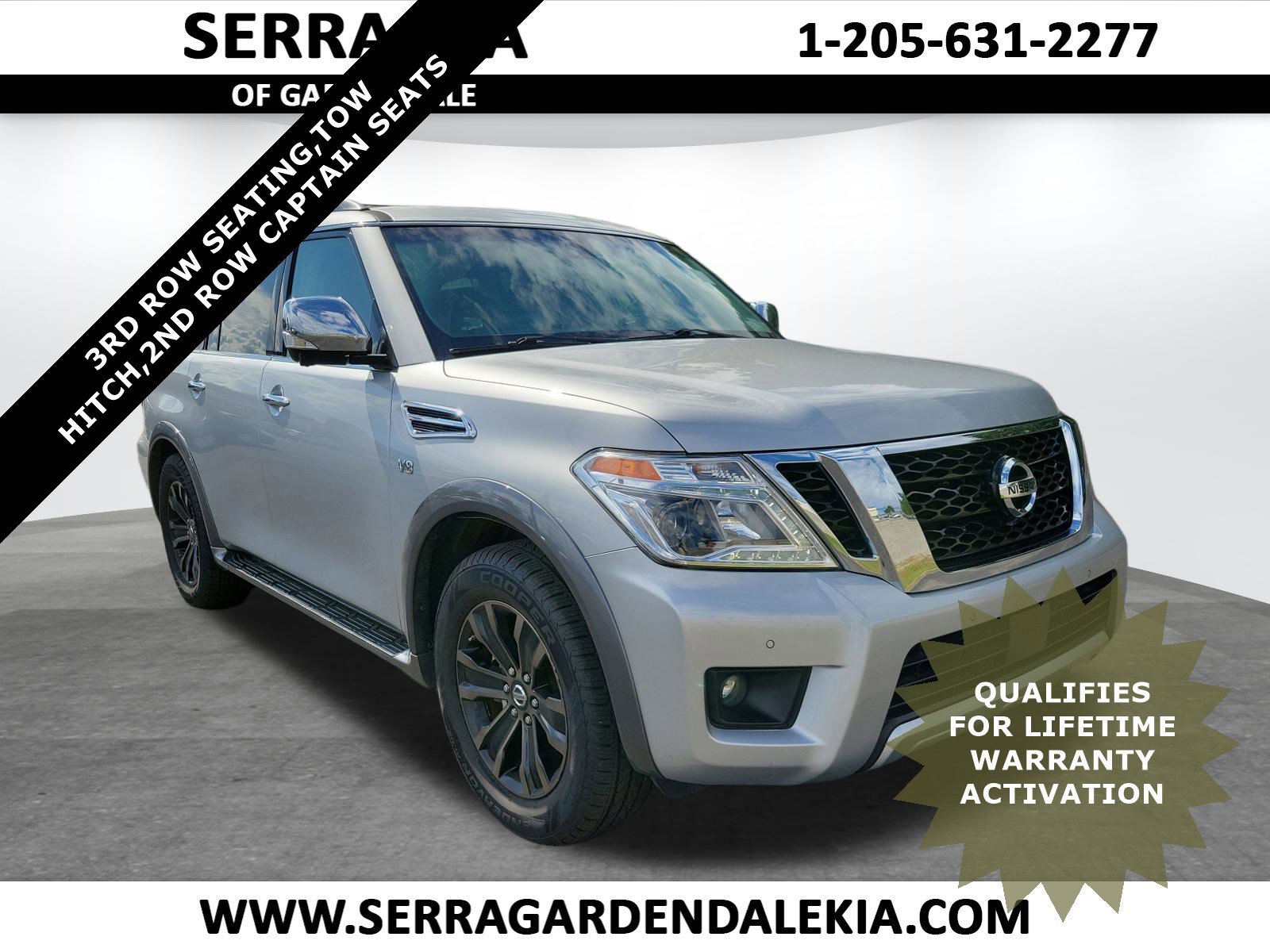 Used 2017 Nissan Armada Platinum w/ Captain Seat Package