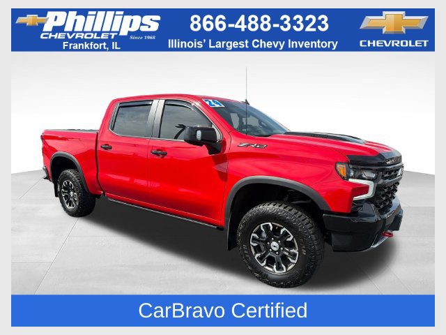 Certified 2024 Chevrolet Silverado 1500 ZR2 w/ Technology Package AWD/4WD 360° Tour