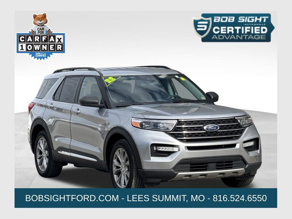 Used 2022 Ford Explorer XLT w/ Equipment Group 202A image 1