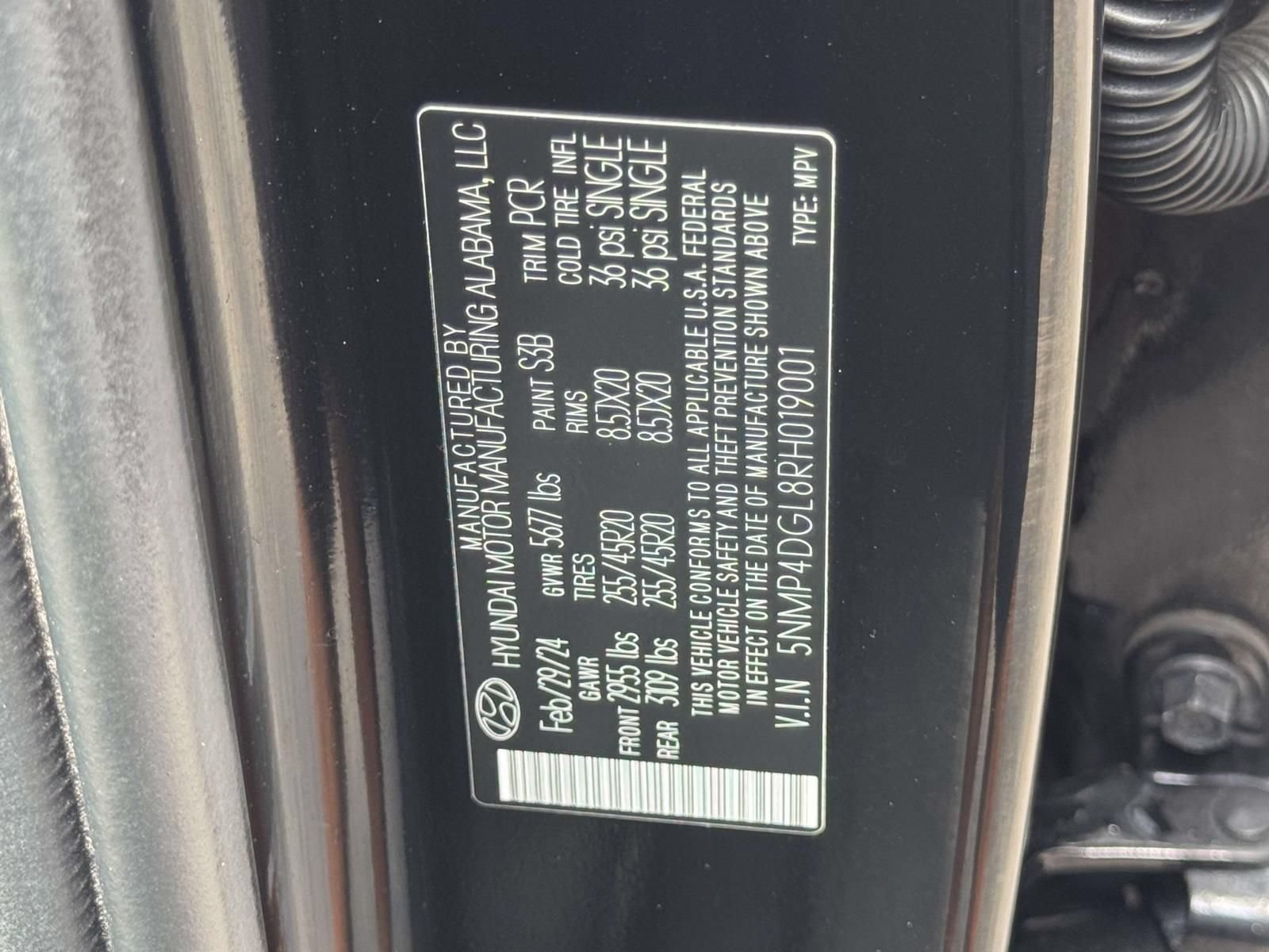 Used 2024 Hyundai Santa Fe Limited AWD/4WD image 30