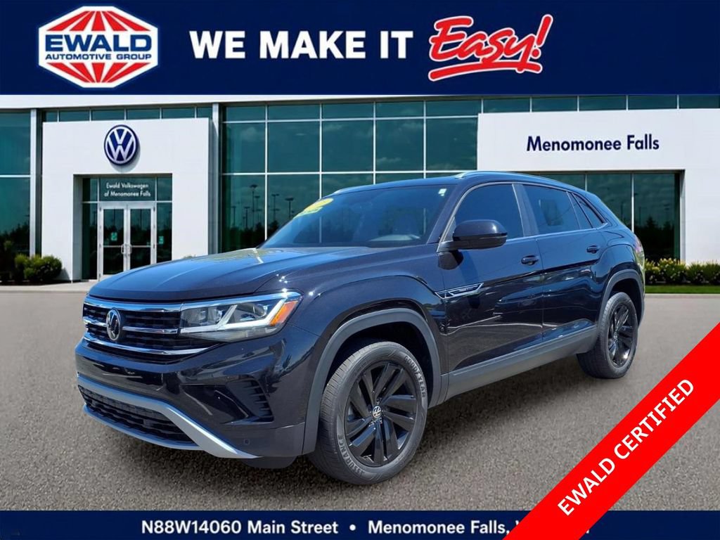Used 2023 Volkswagen Atlas Cross Sport SE w/ Panoramic Sunroof Package AWD/4WD image 3