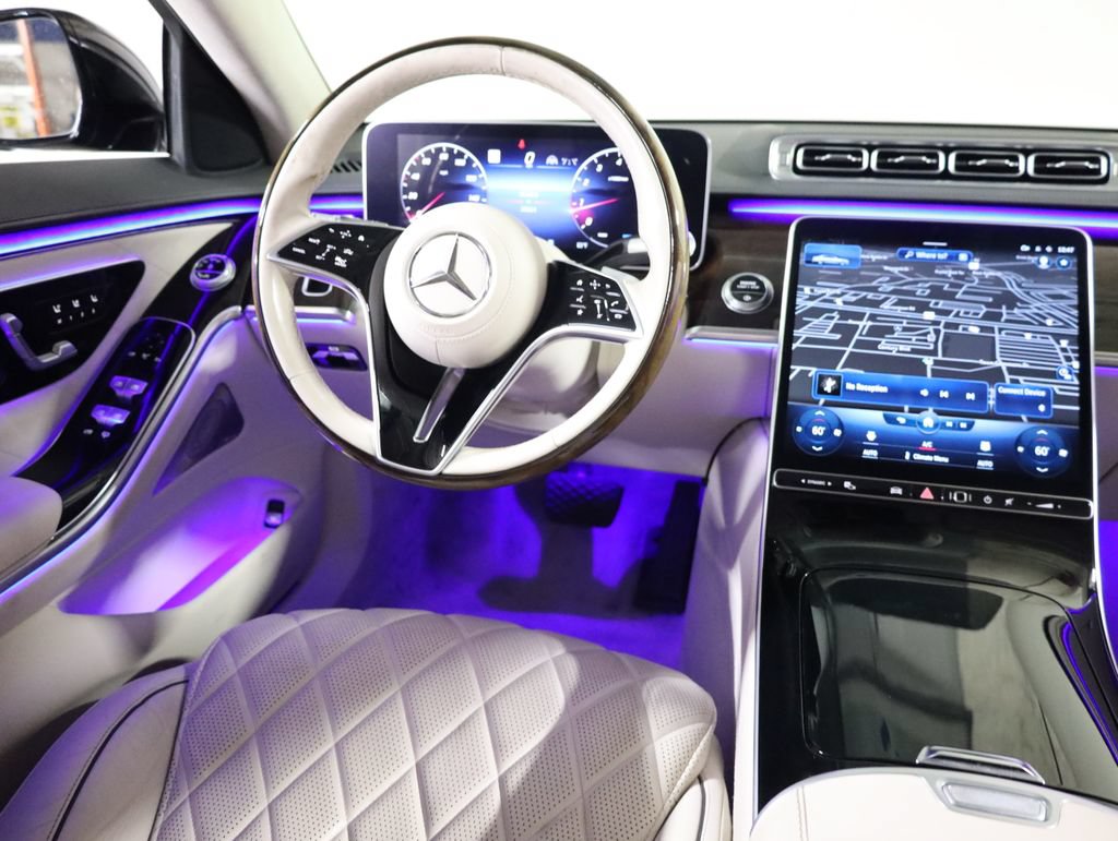 Certified 2022 Mercedes-Benz S 580 4MATIC Sedan w/ Rear Seat Package image 37