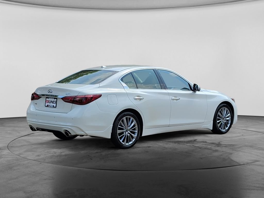 Used 2023 INFINITI Q50 Luxe w/ Cargo Package AWD/4WD image 7
