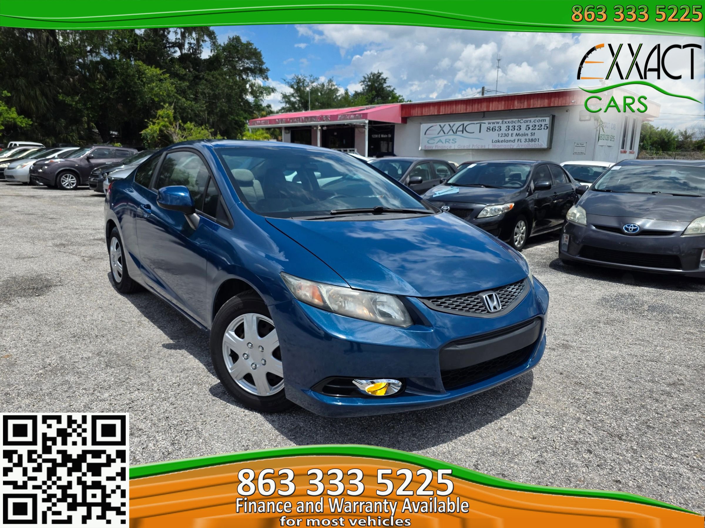 Used 2013 Honda Civic LX