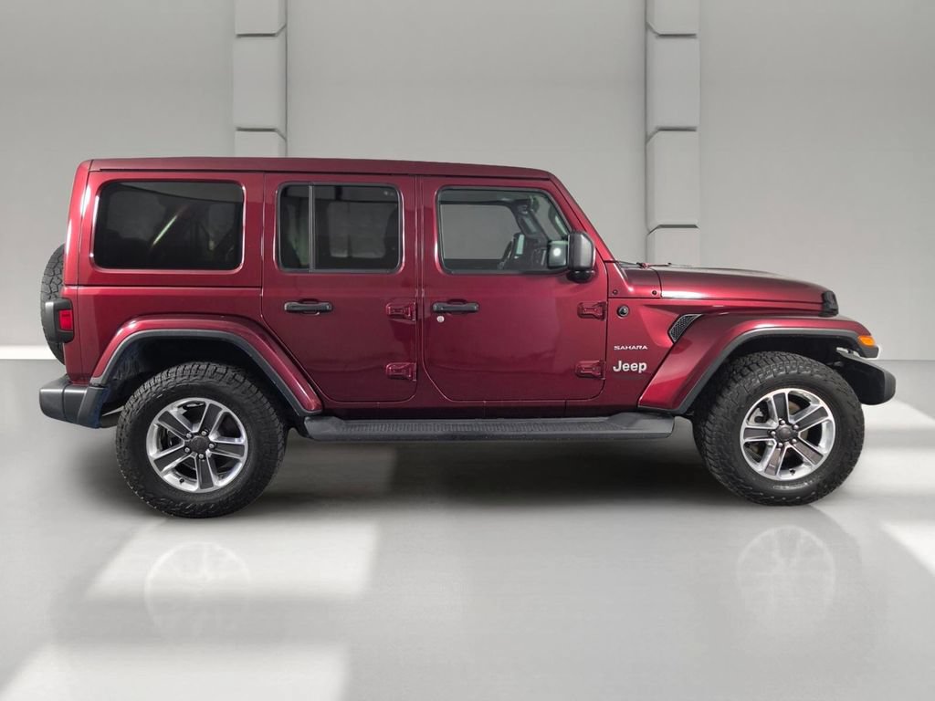 Used 2021 Jeep Wrangler Unlimited Sahara AWD/4WD image 4