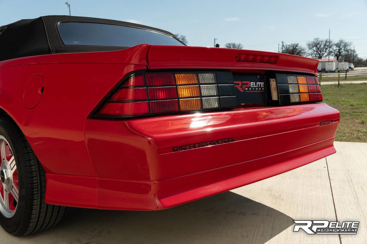 Used 1991 Chevrolet Camaro Z28 RWD image 39