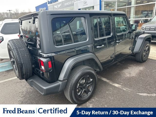 Used 2022 Jeep Wrangler Unlimited Sport image 12