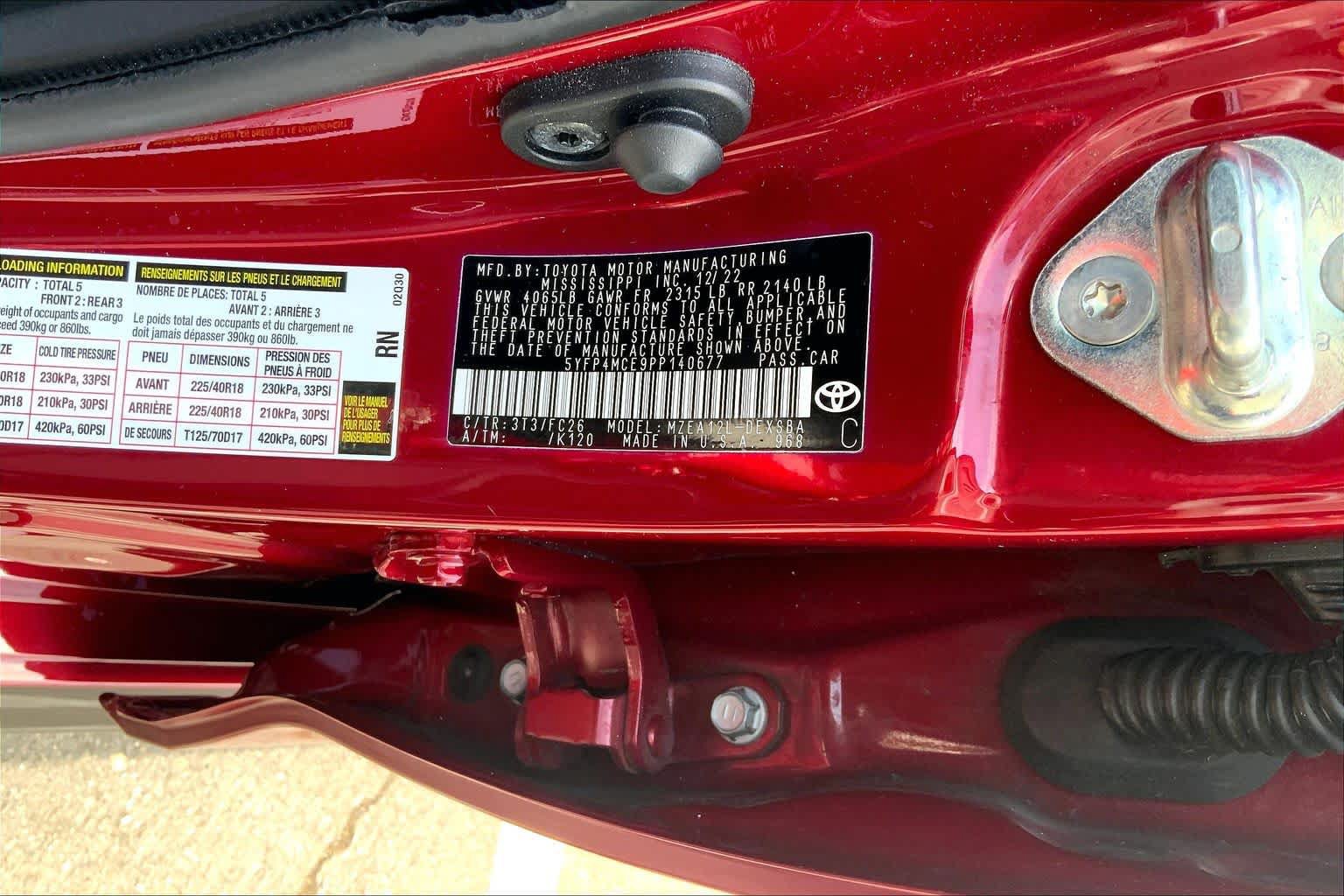 Certified 2023 Toyota Corolla SE w/ SE Premium Package FWD image 36