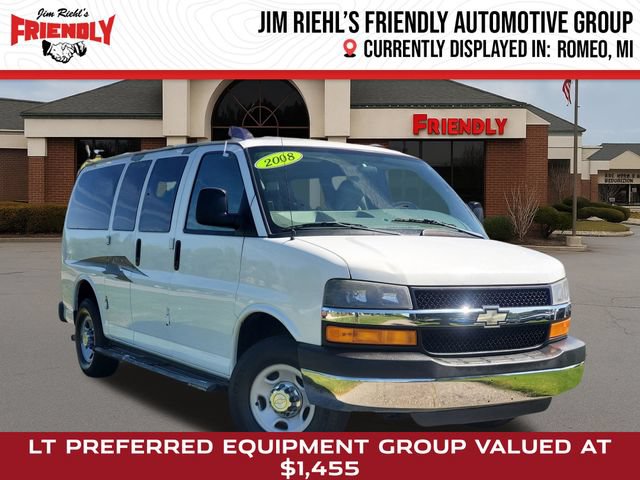 Used 2008 Chevrolet Express 3500 Passenger w/ LT Preferred Equipment Group RWD image 1