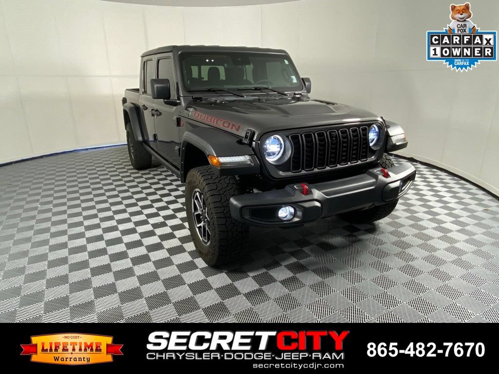 Used 2024 Jeep Gladiator Rubicon w/ Technology Group AWD/4WD image 1