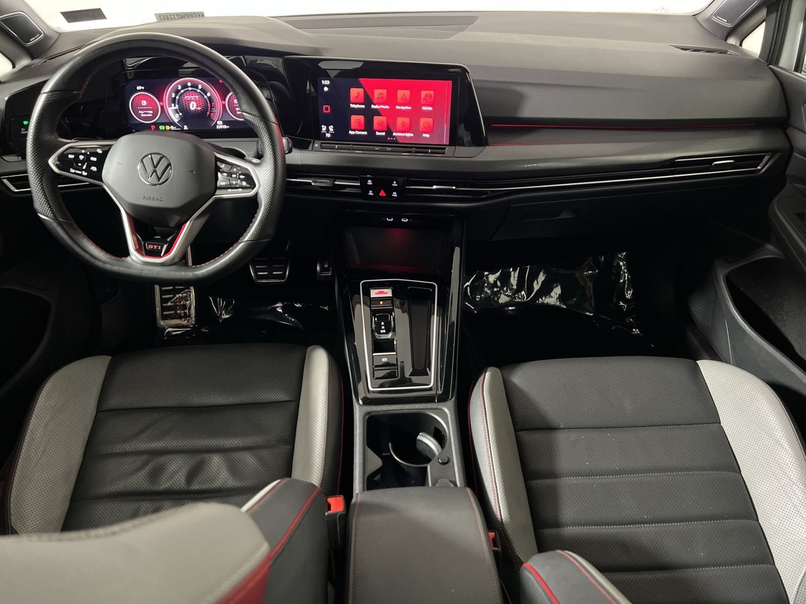 Used 2023 Volkswagen GTI SE w/ SE Leather Package FWD image 23