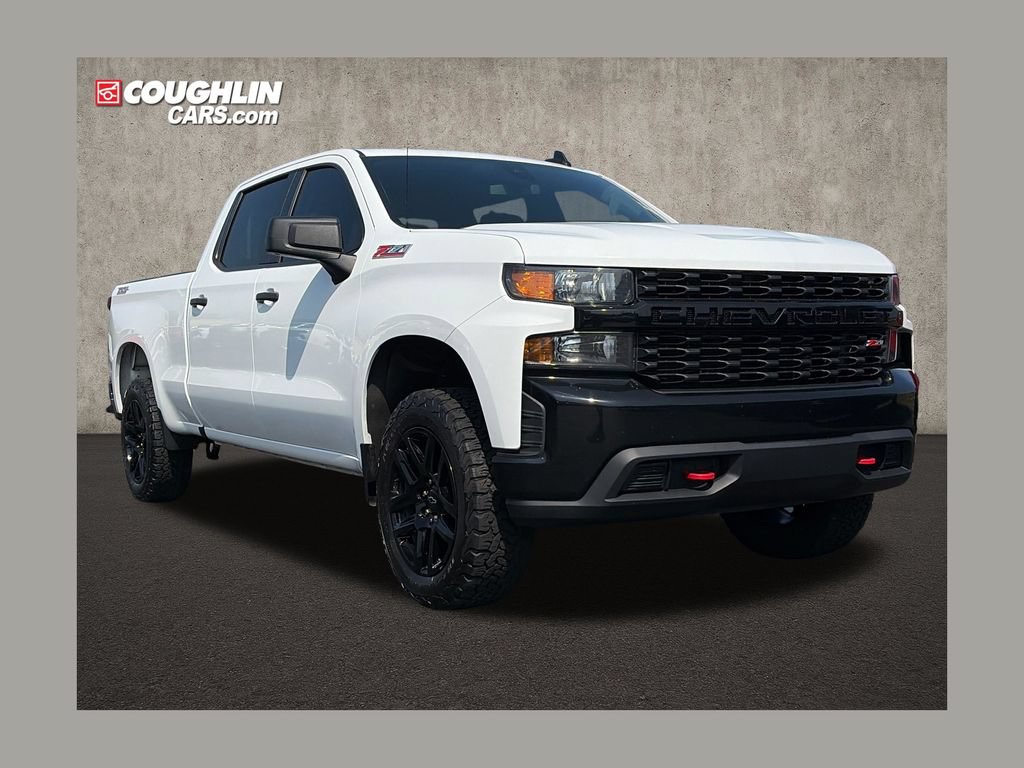 Used 2021 Chevrolet Silverado 1500 Custom Trail Boss w/ Safety Confidence Package AWD/4WD image 1