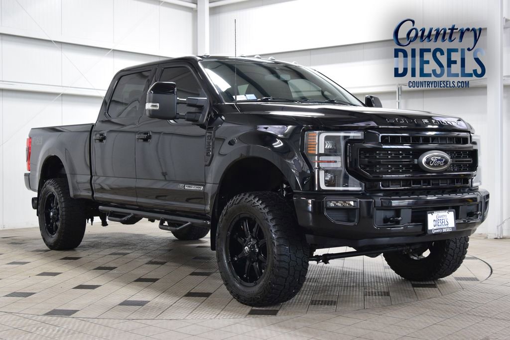 Used 2022 Ford F350 Lariat w/ Black Appearance Package image 1