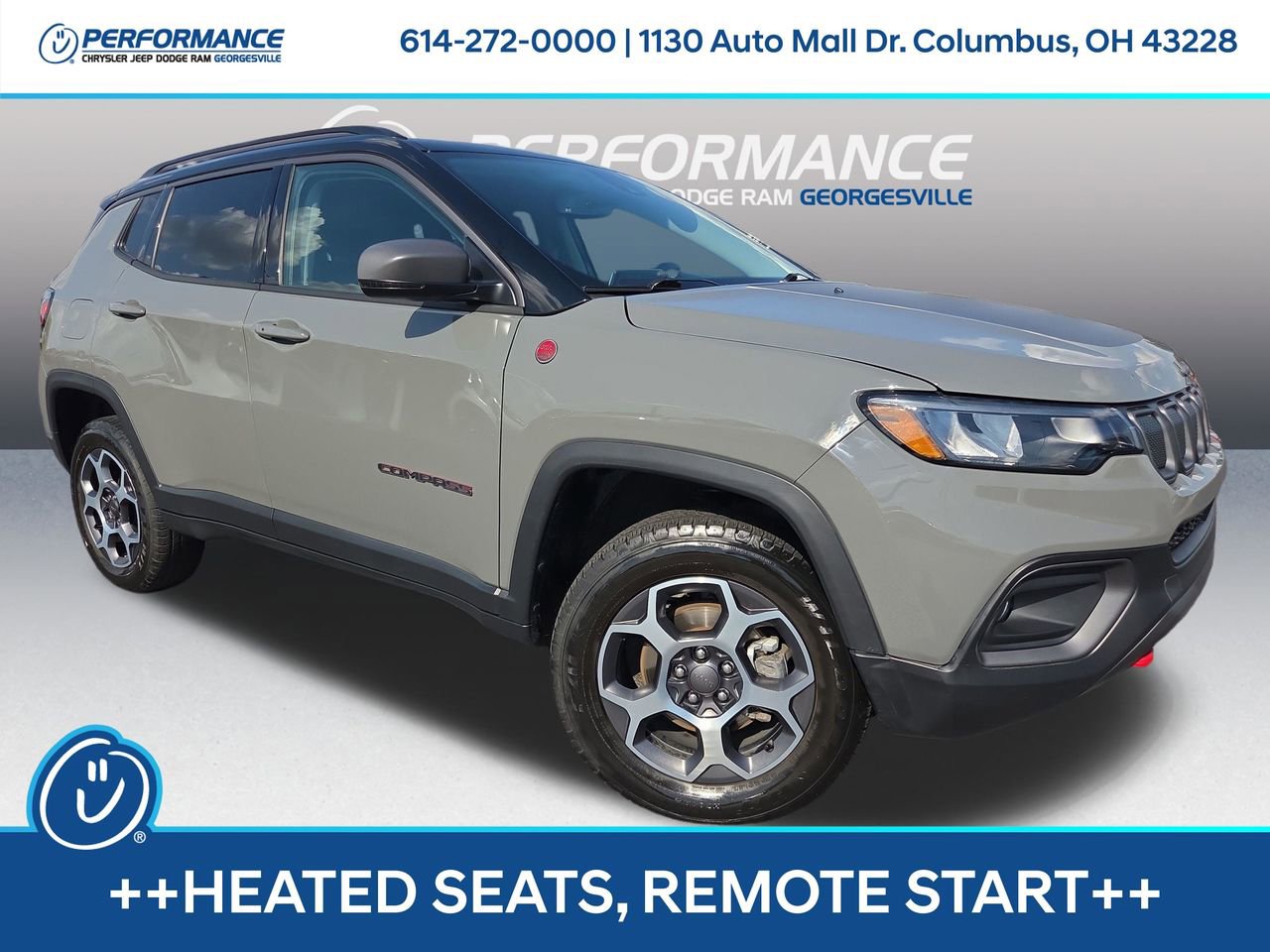 Used 2022 Jeep Compass Trailhawk w/ Trailhawk Convenience Group