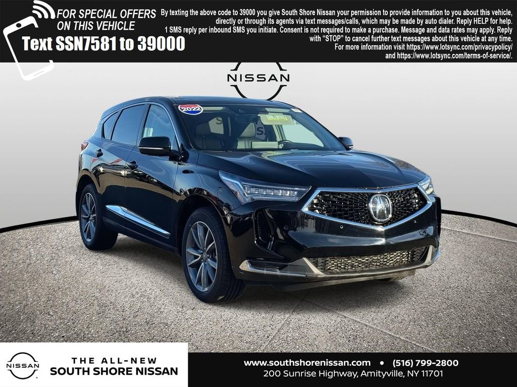 Used 2022 Acura RDX w/ Technology Package