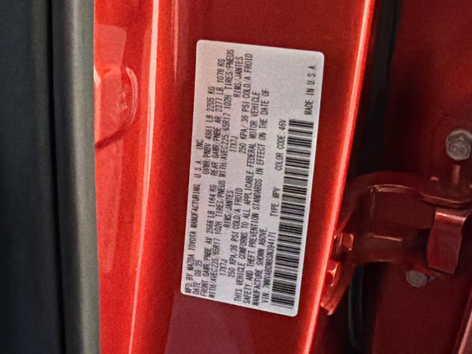 Certified 2025 MAZDA CX-50 AWD 2.5 S w/ Cargo Package image 36