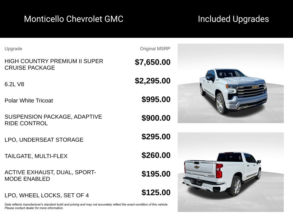 New 2026 Chevrolet Silverado 1500 High Country image 5