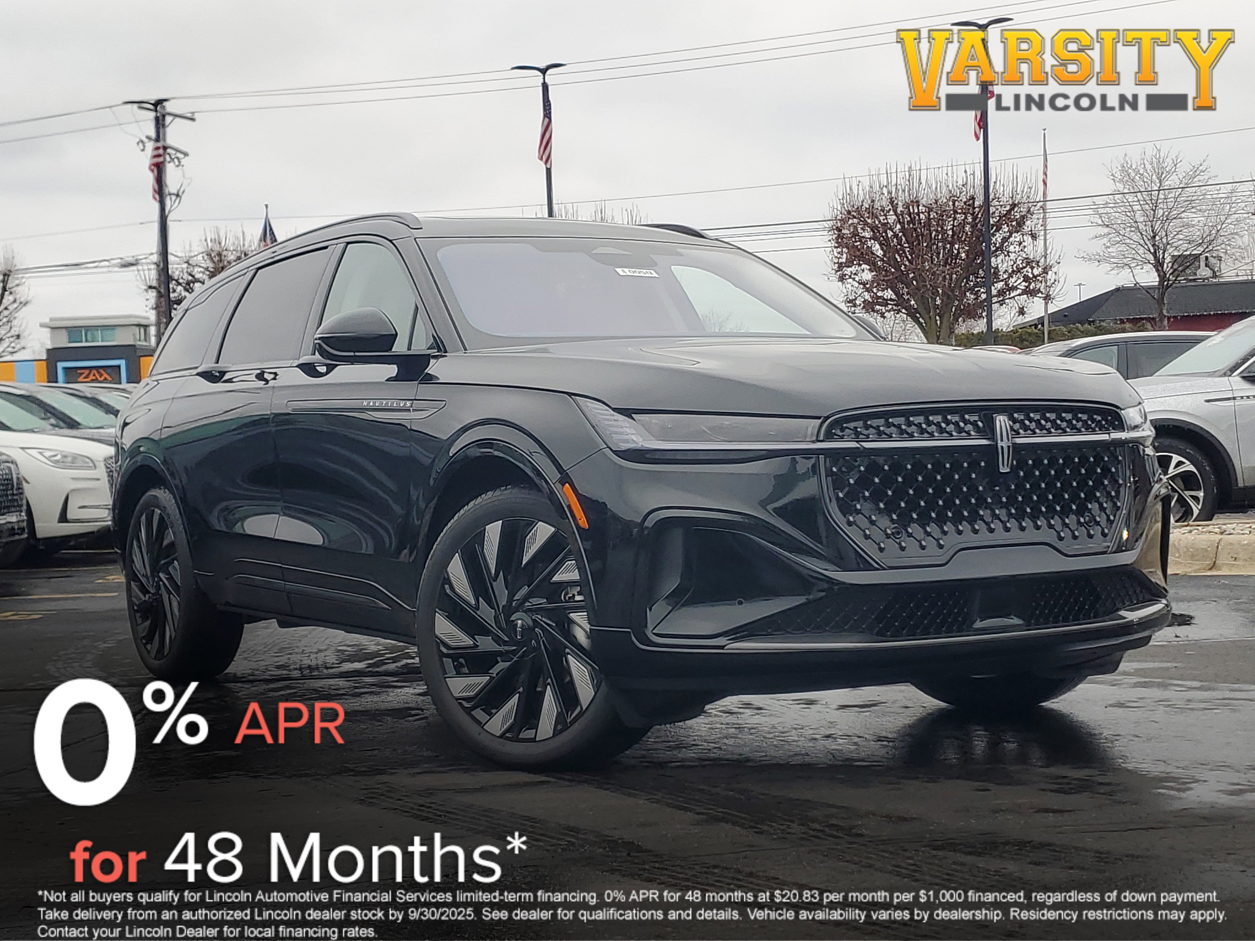 New 2026 Lincoln Nautilus Reserve w/ Jet Appearance Package