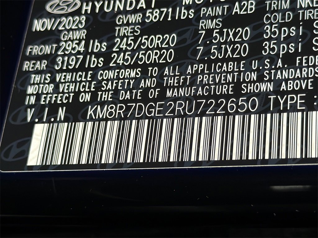 Used 2024 Hyundai Palisade Calligraphy image 34