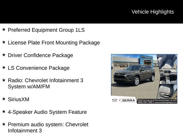 Certified 2024 Chevrolet Trax LS w/ LS Convenience Package FWD image 4