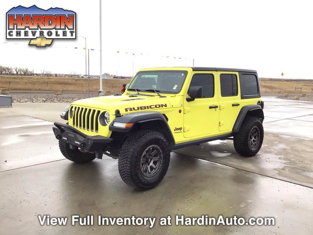 Used 2022 Jeep Wrangler Unlimited Rubicon w/ LED Lighting Group image 1