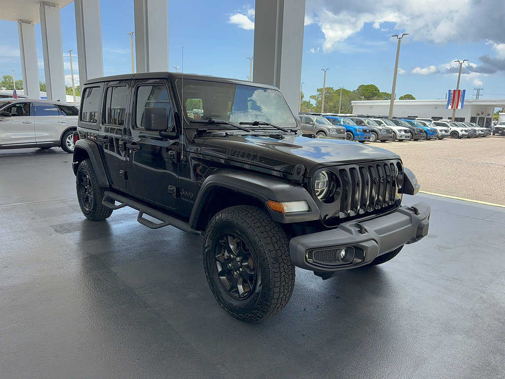 Used 2020 Jeep Wrangler Unlimited Sport AWD/4WD image 4