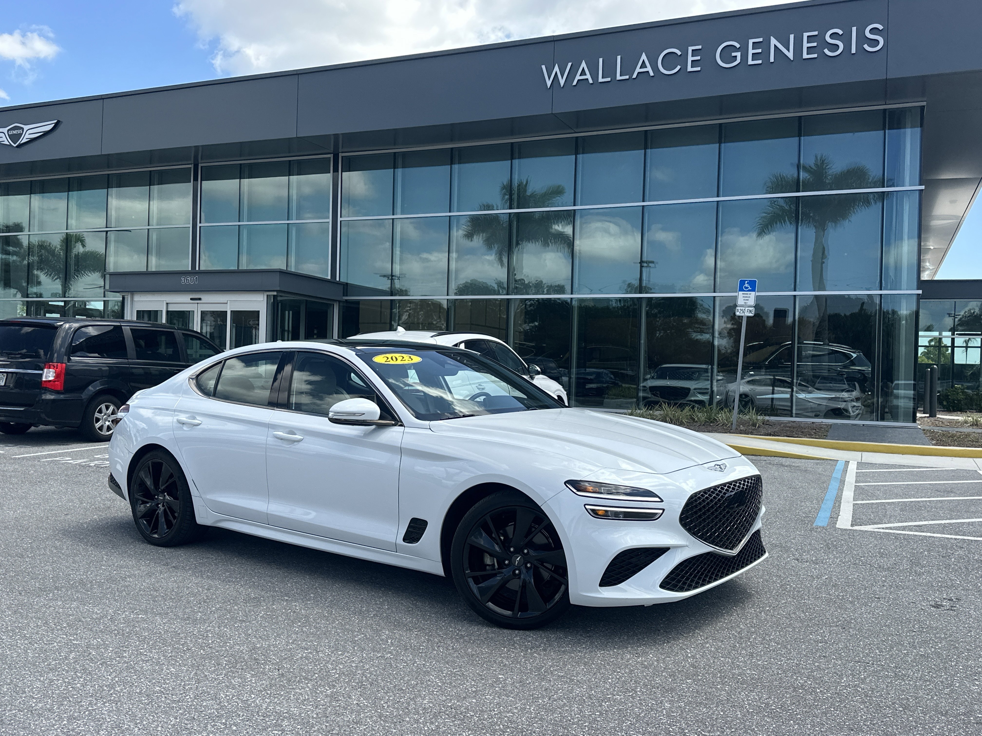 Certified 2023 Genesis G70 2.0T w/ Sport Prestige Package RWD image 1