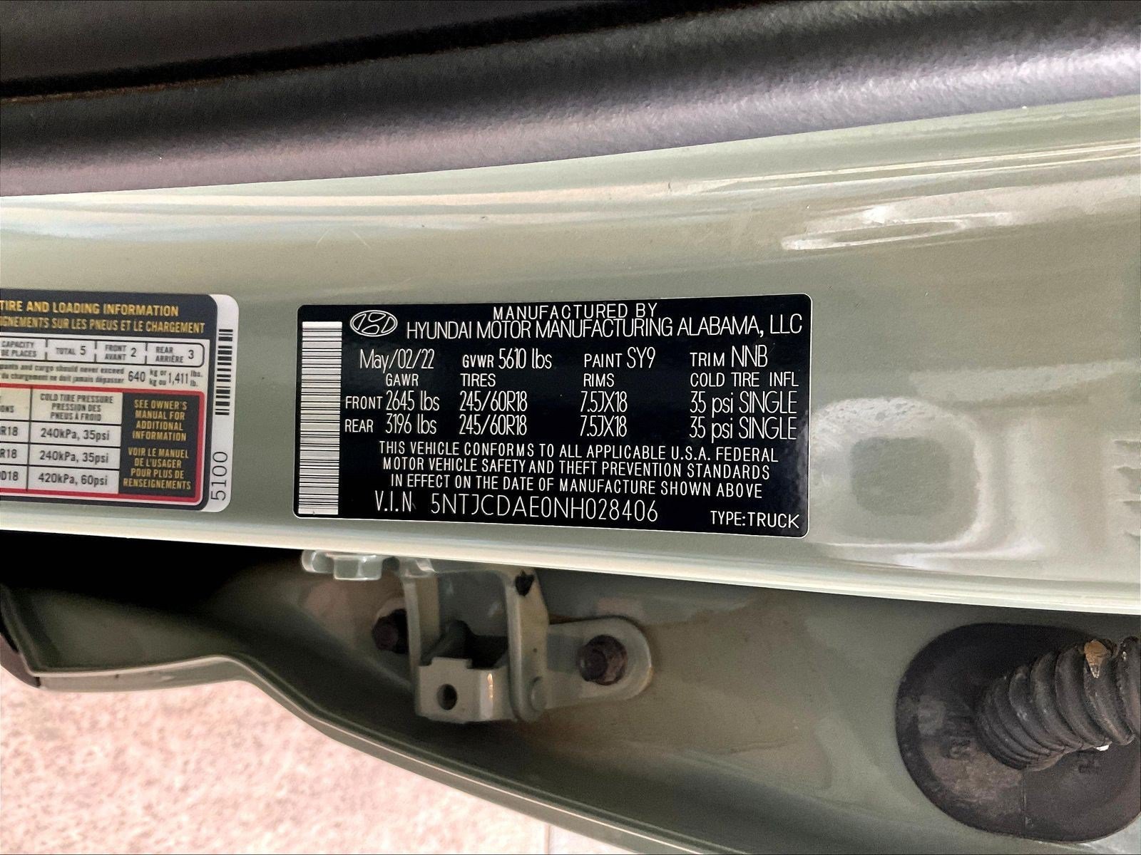 Used 2022 Hyundai Santa Cruz SEL w/ Activity Package AWD/4WD image 18