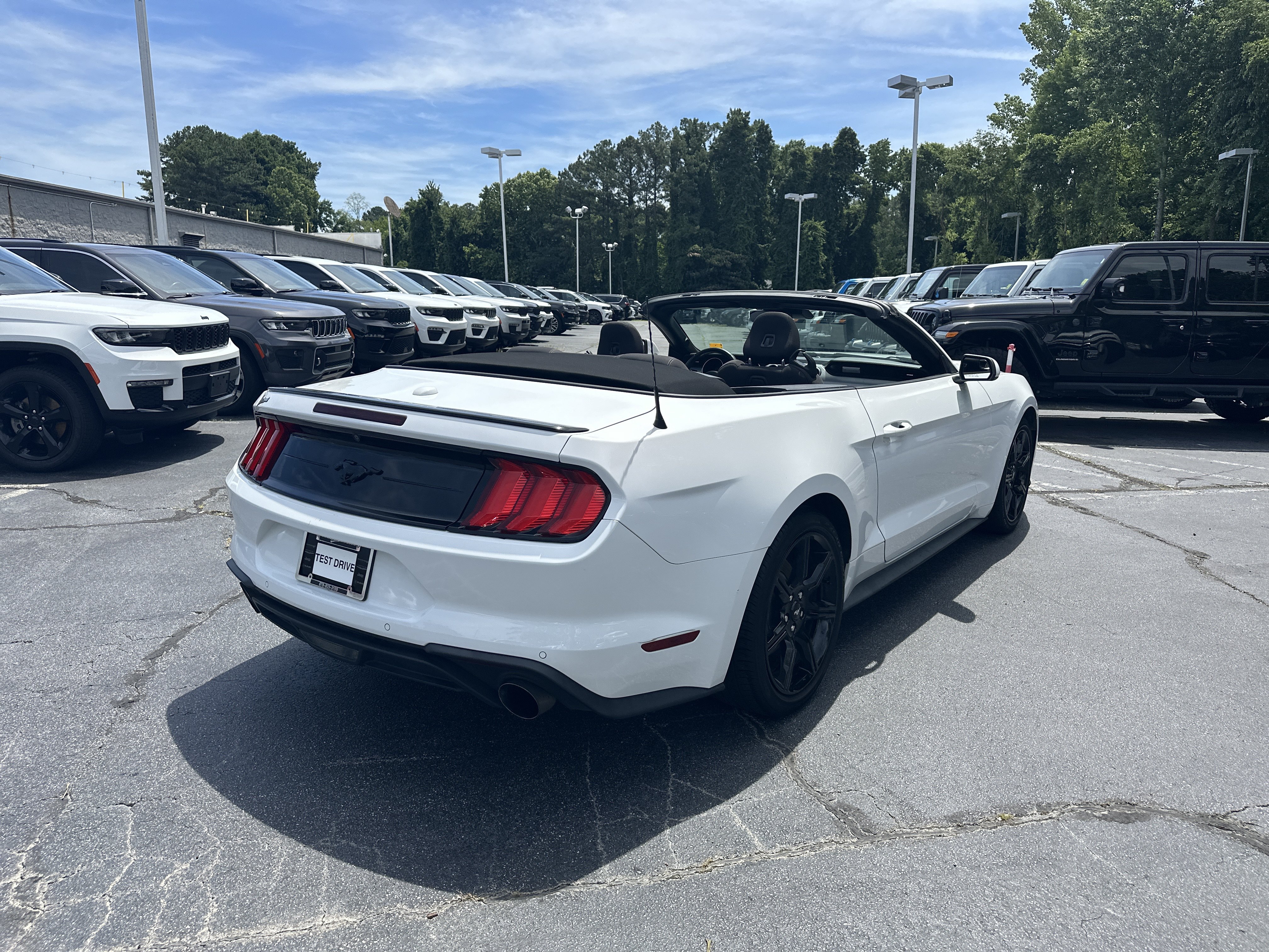 Used 2019 Ford Mustang Convertible w/ Equipment Group 101A RWD image 9