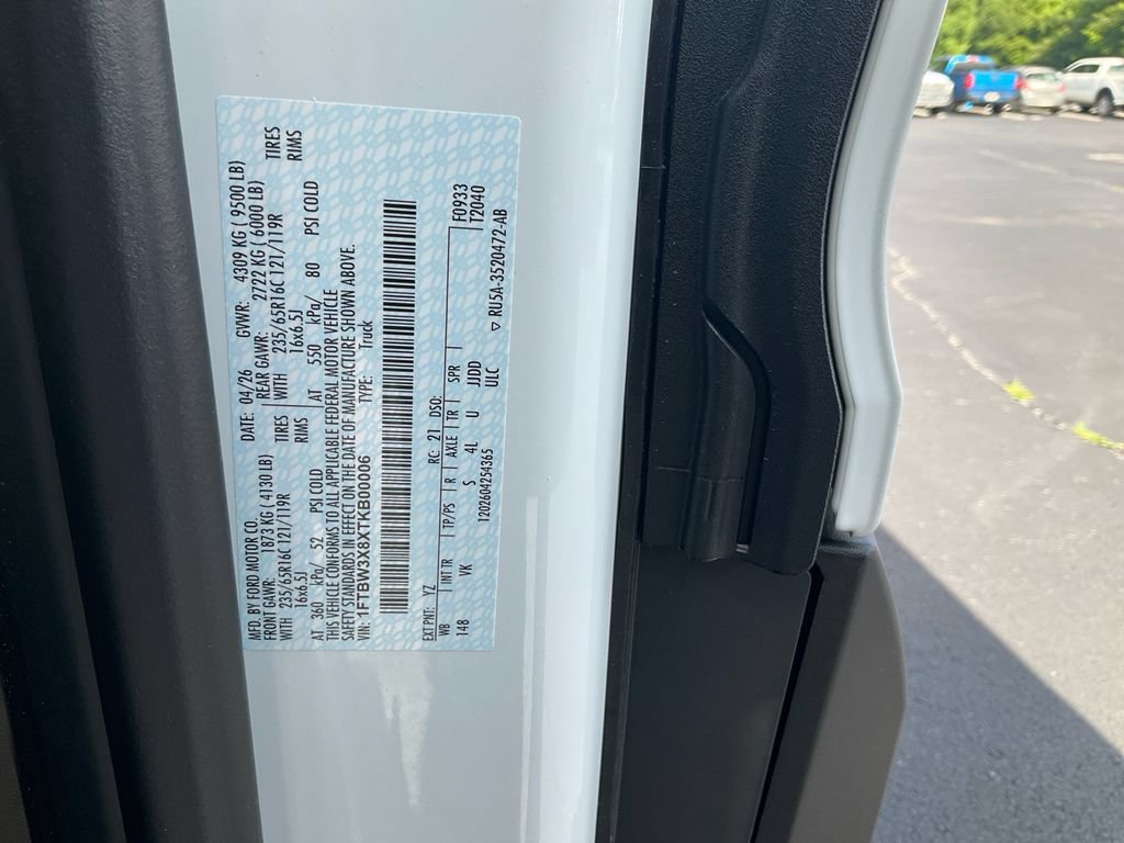 New 2026 Ford Transit 350 148 High Roof Extended RWD image 16