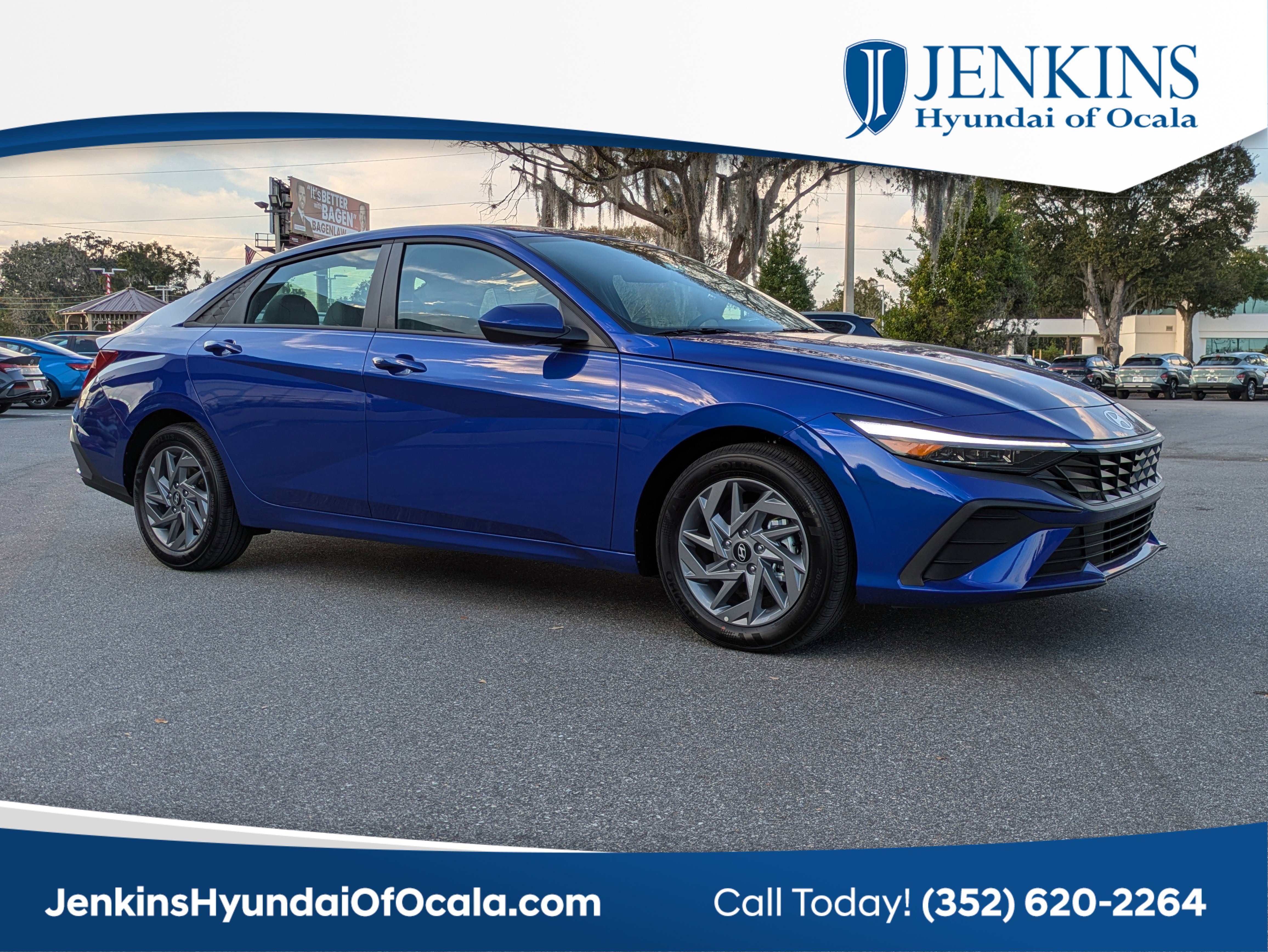 New 2026 Hyundai Elantra Blue