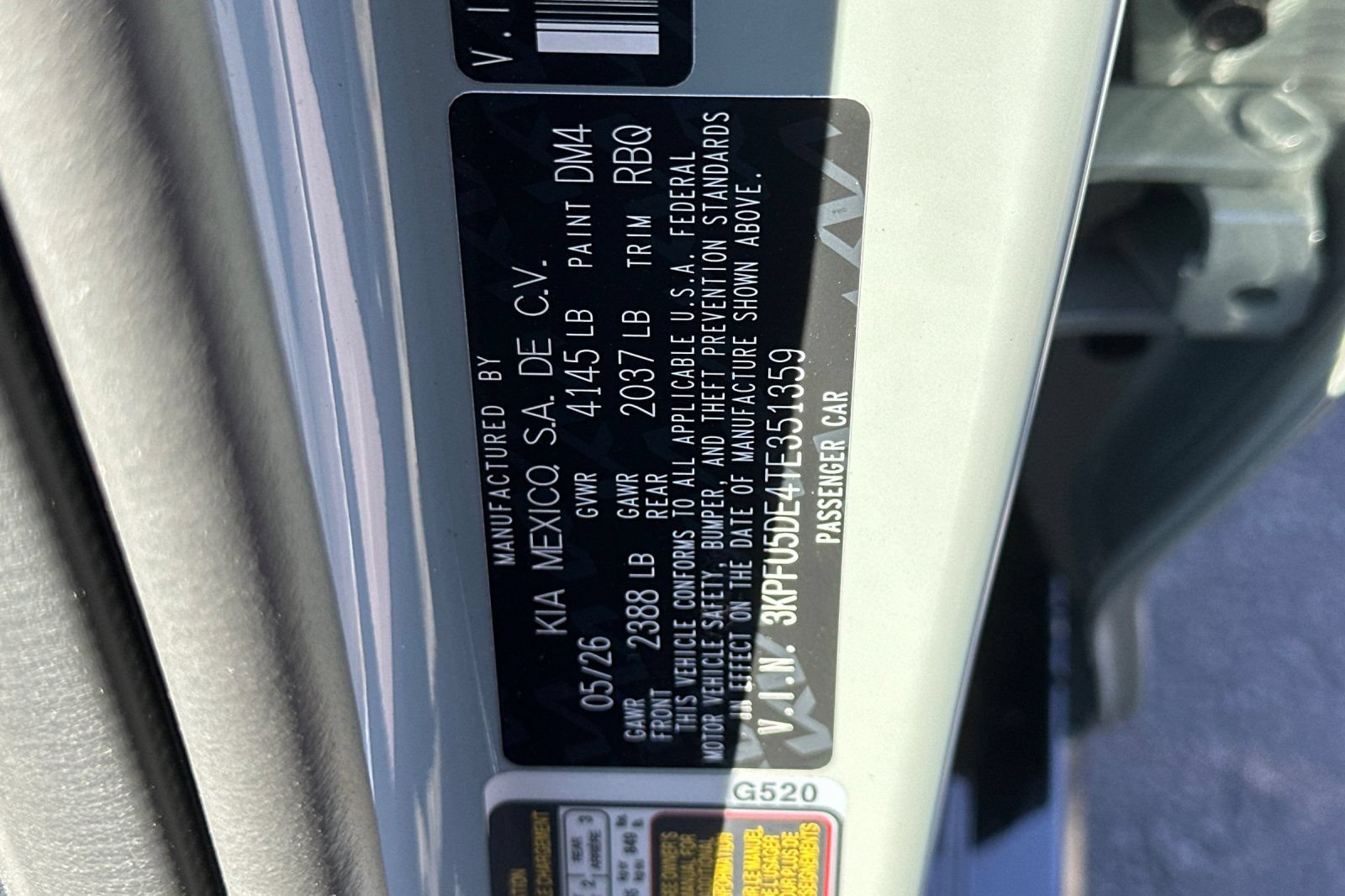 New 2026 Kia K4 EX FWD image 26