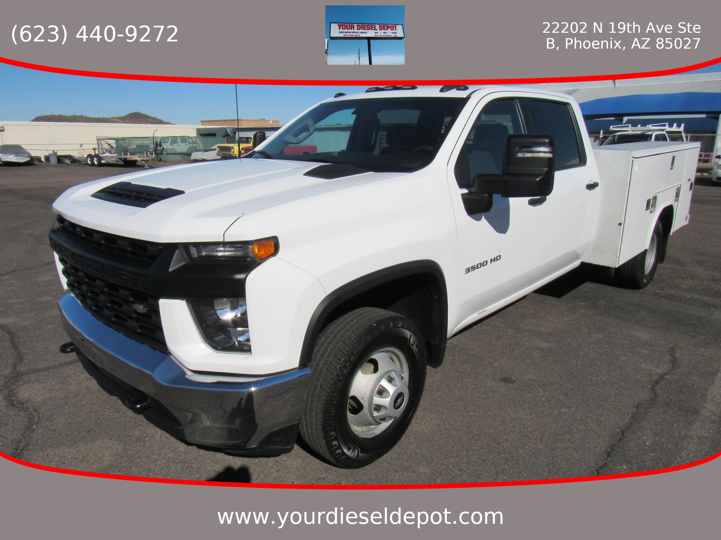 Used 2021 Chevrolet Silverado 3500 W/T w/ WT Convenience Package image 1