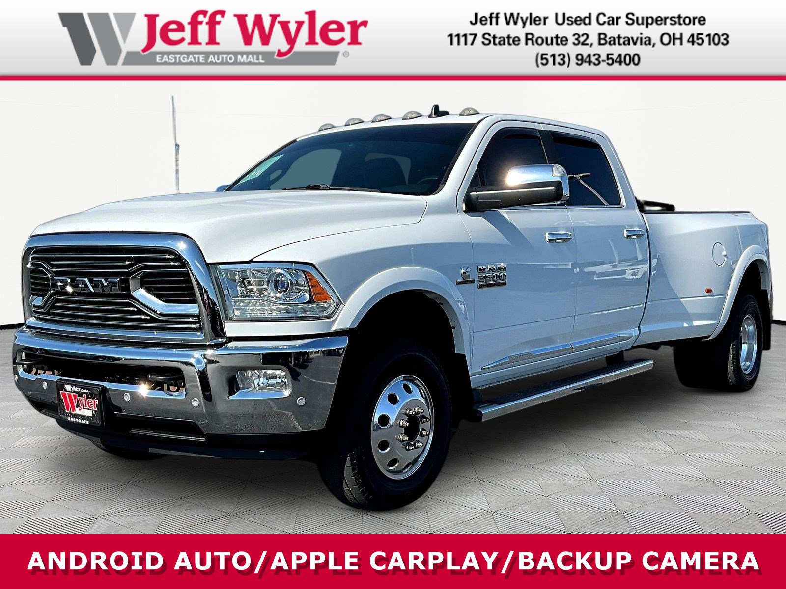 Used 2018 RAM 3500 Laramie Longhorn AWD/4WD image 1