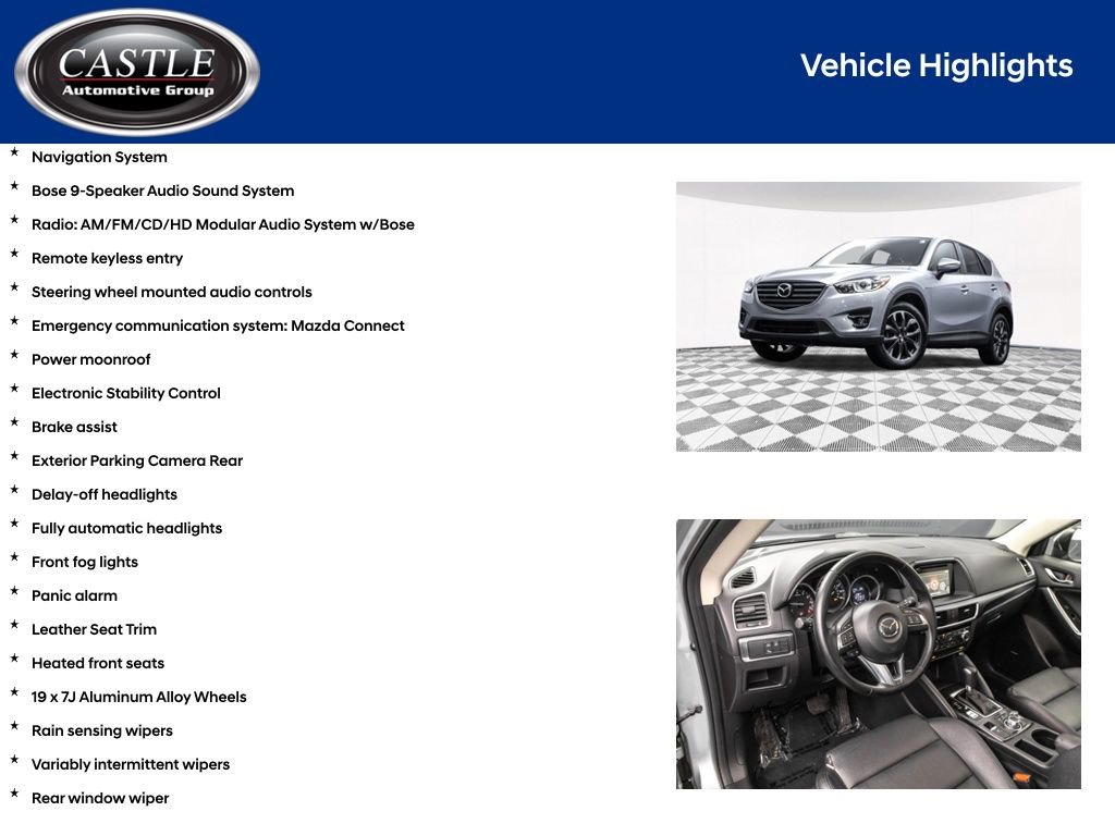 Used 2016 MAZDA CX-5 Grand Touring image 4