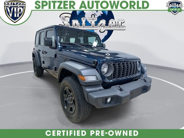 Used 2025 Jeep Wrangler Unlimited Sport AWD/4WD video 1