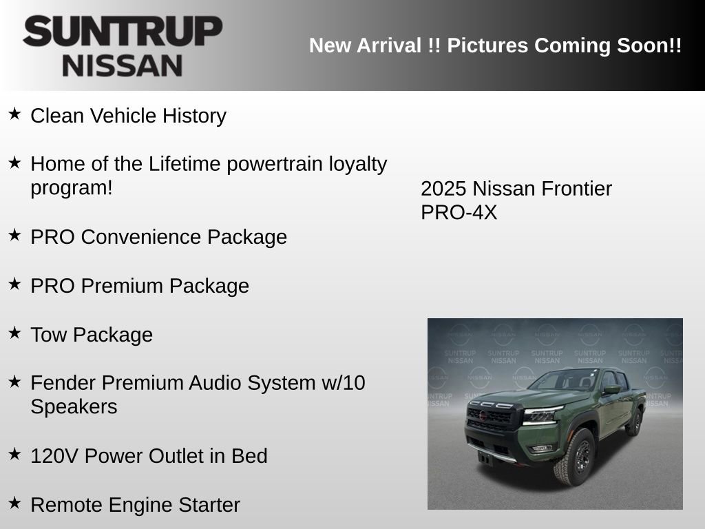 Used 2025 Nissan Frontier PRO-4X w/ Pro Premium Package image 6