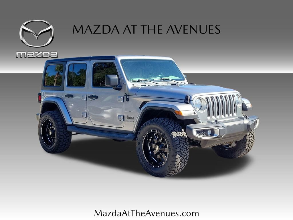 Used 2019 Jeep Wrangler Unlimited Sahara video 3