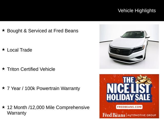 Used 2021 Volkswagen Passat 2.0T S image 3