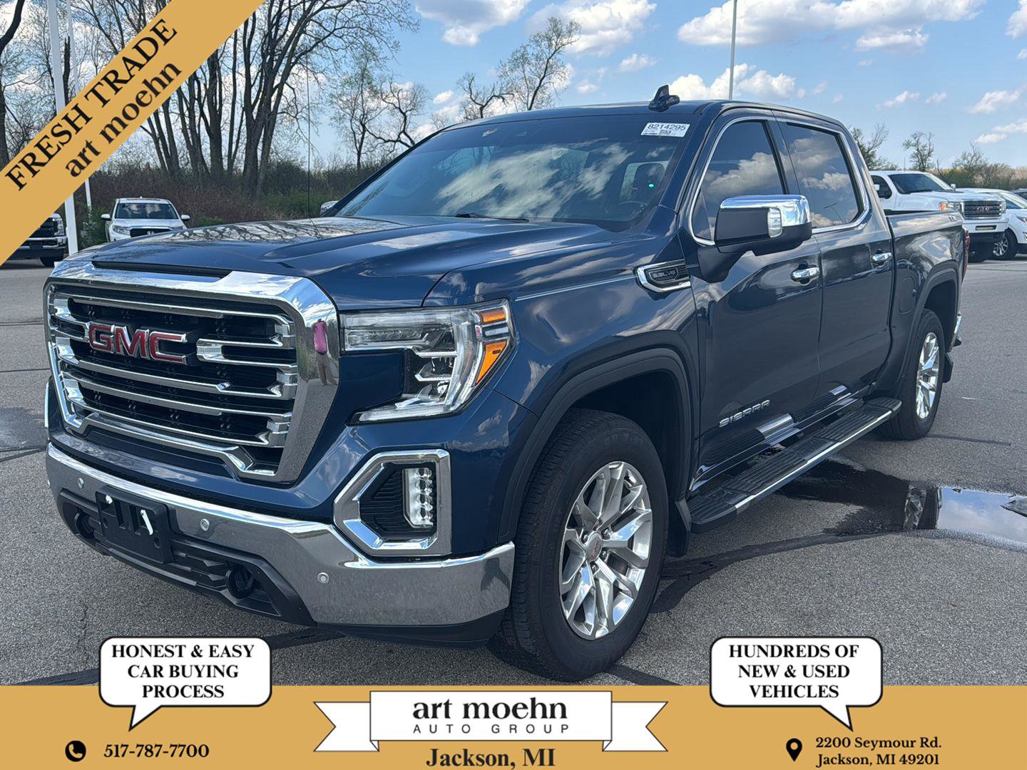 Used 2019 GMC Sierra 1500 SLT w/ SLT Premium Plus Package AWD/4WD image 1