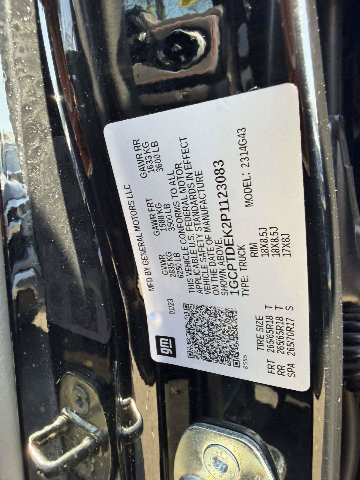 Certified 2023 Chevrolet Colorado Z71 w/ Z71 Convenience Package 2 AWD/4WD image 18