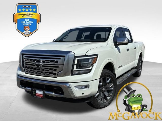 Certified 2023 Nissan Titan Platinum Reserve w/ Moonroof Package AWD/4WD image 1