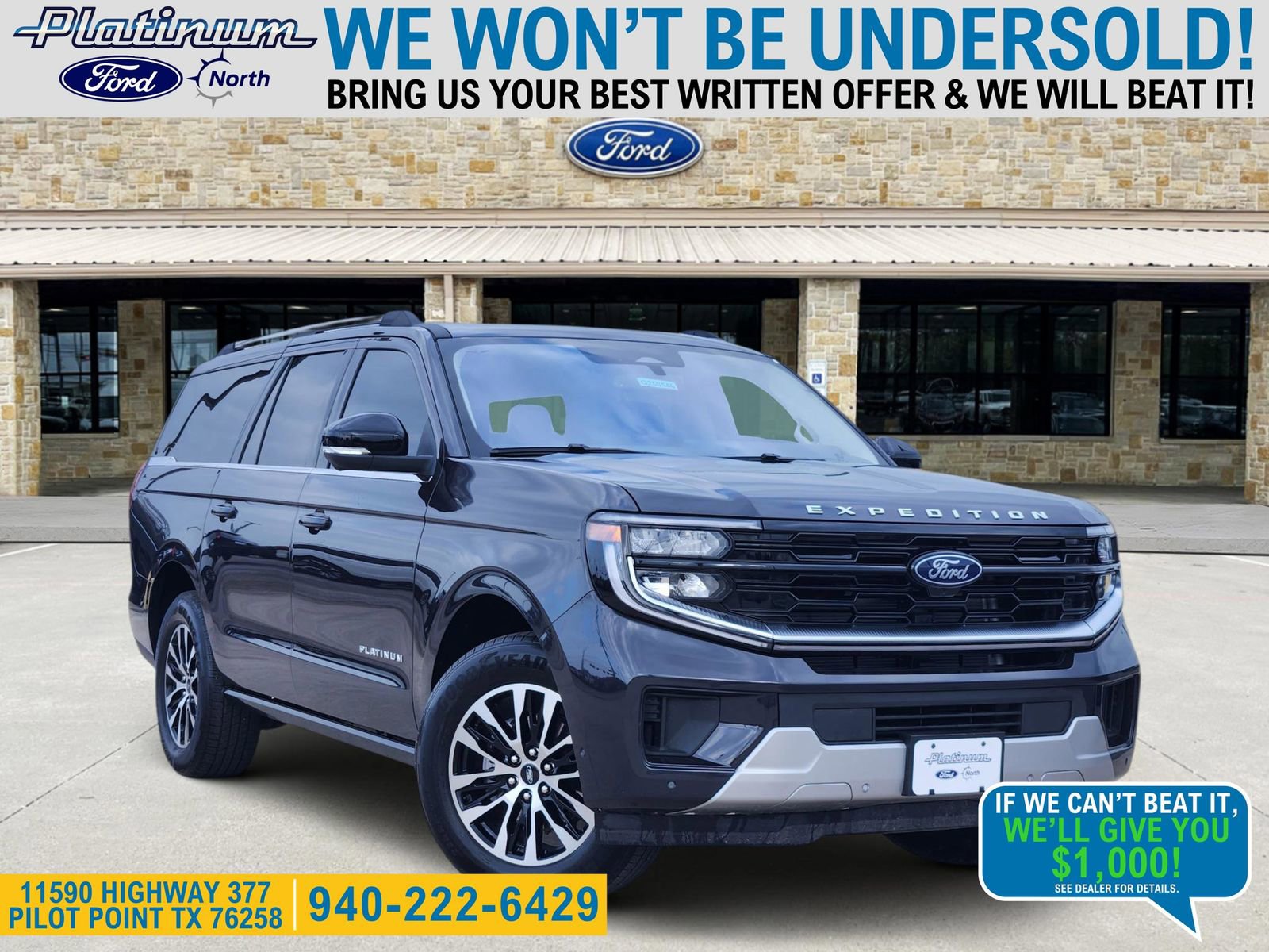 New 2025 Ford Expedition Max Platinum