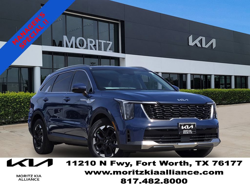 New 2025 Kia Sorento S w/ Panoramic Sunroof Package