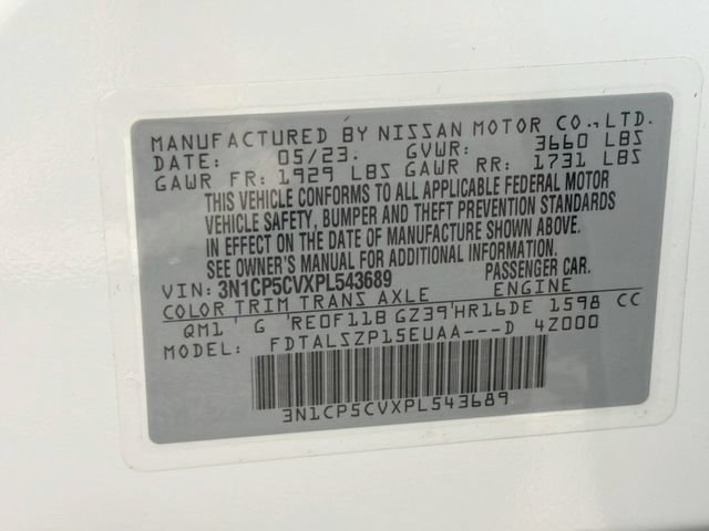 Certified 2023 Nissan Kicks SV FWD image 33