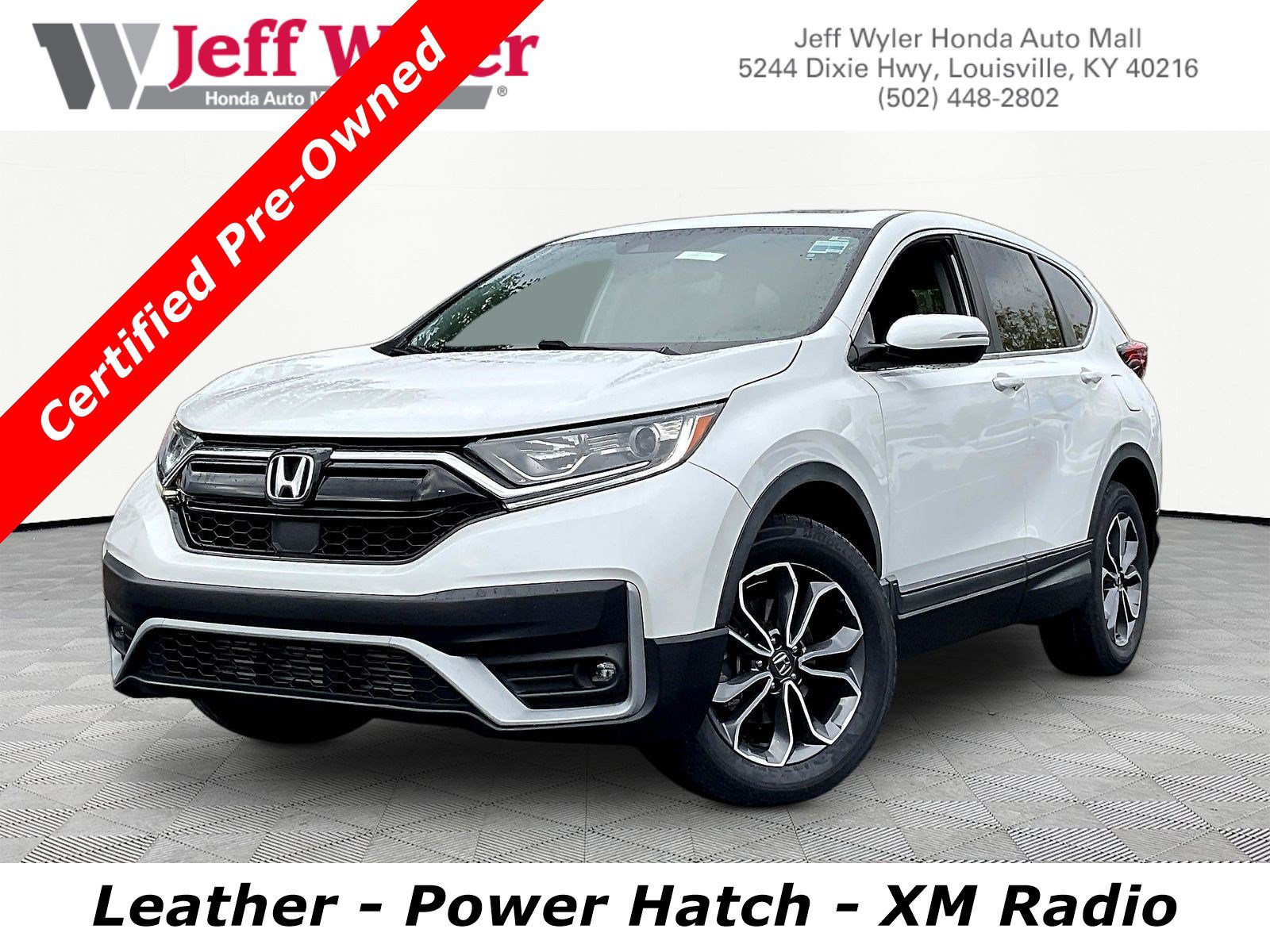 Certified 2021 Honda CR-V EX-L
