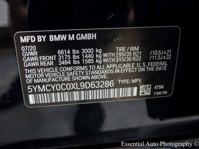 Used 2020 BMW X6 M w/ Executive Package AWD/4WD image 37