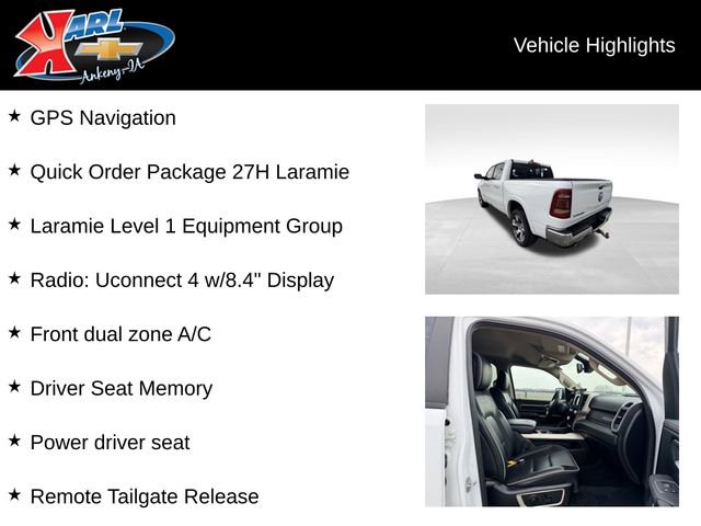 Used 2020 RAM 1500 Laramie image 2