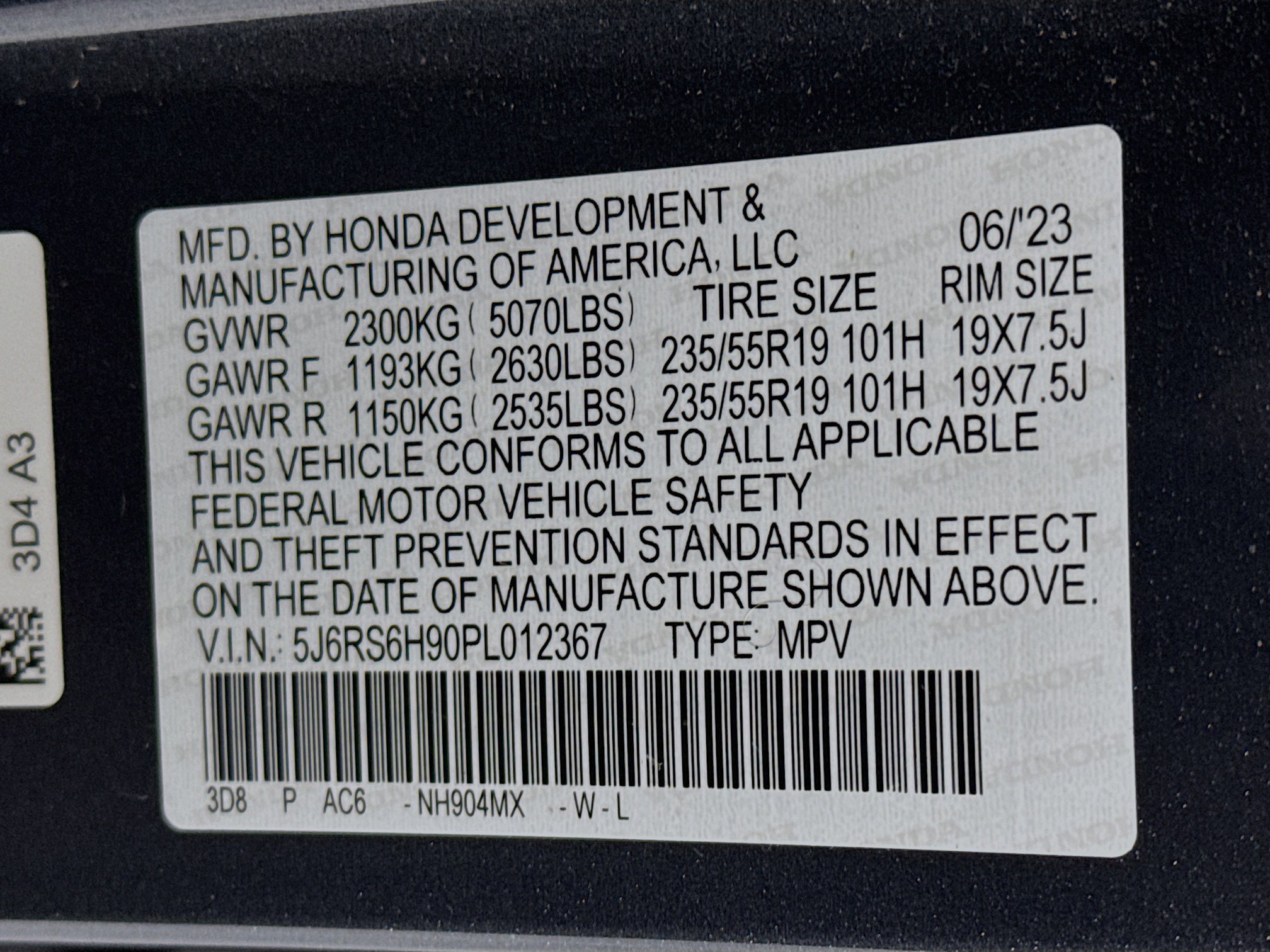 Certified 2023 Honda CR-V Sport Touring image 33